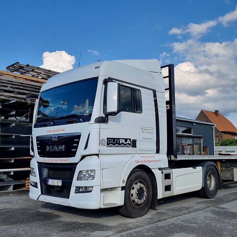 Guypla Project - Belettering vrachtwagen